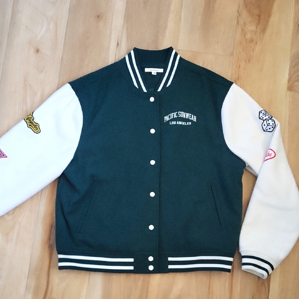 PacSun varsity jacket sz S